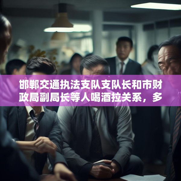 邯郸交通执法支队支队长和市财政局副局长等人喝酒拉关系，多人被处分