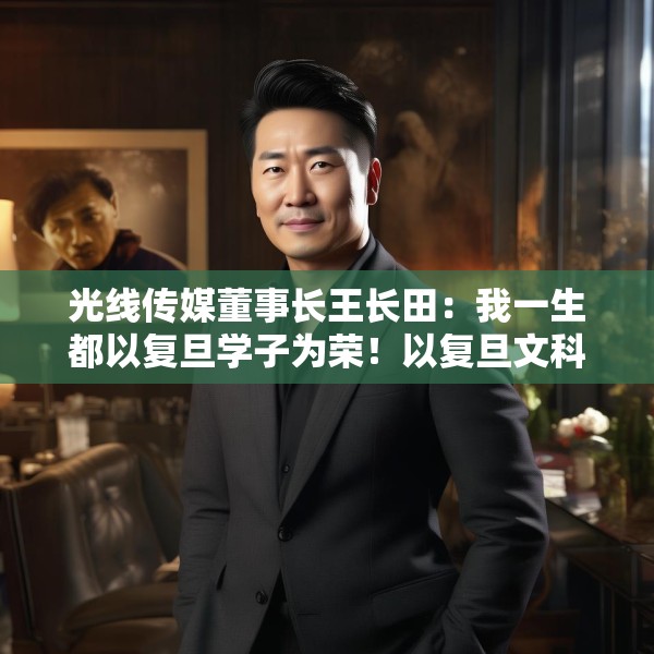 光线传媒董事长王长田：我一生都以复旦学子为荣！以复旦文科生为荣！