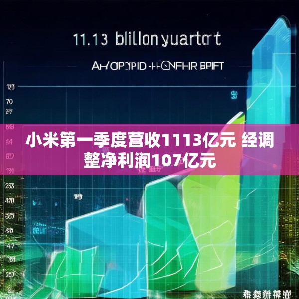 小米第一季度营收1113亿元 经调整净利润107亿元