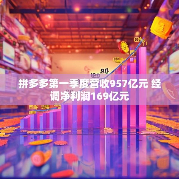 拼多多第一季度营收957亿元 经调净利润169亿元