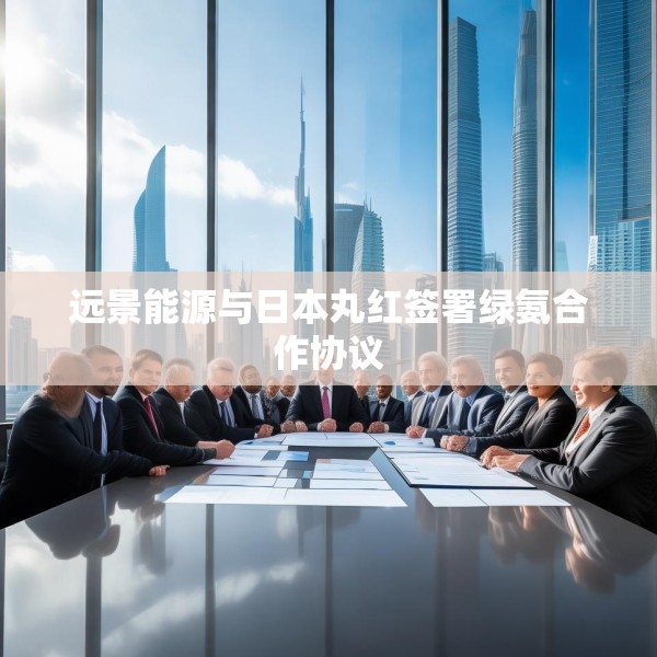 远景能源与日本丸红签署绿氨合作协议