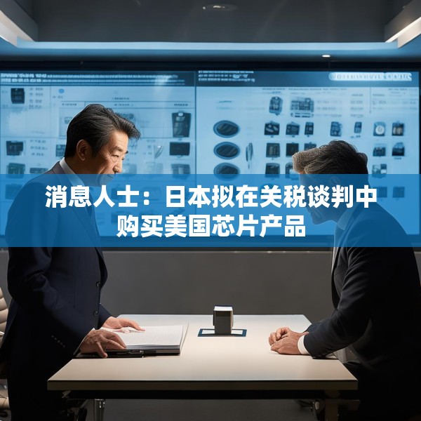 消息人士：日本拟在关税谈判中购买美国芯片产品