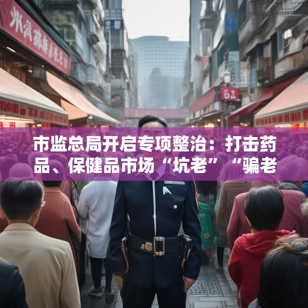 市监总局开启专项整治：打击药品、保健品市场“坑老”“骗老”