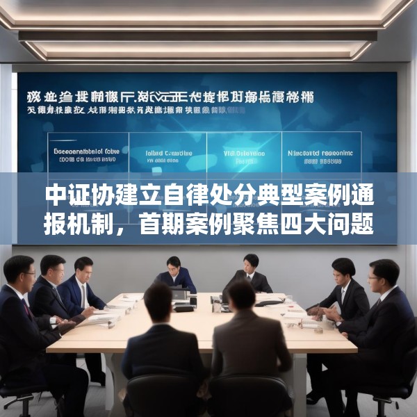 中证协建立自律处分典型案例通报机制，首期案例聚焦四大问题