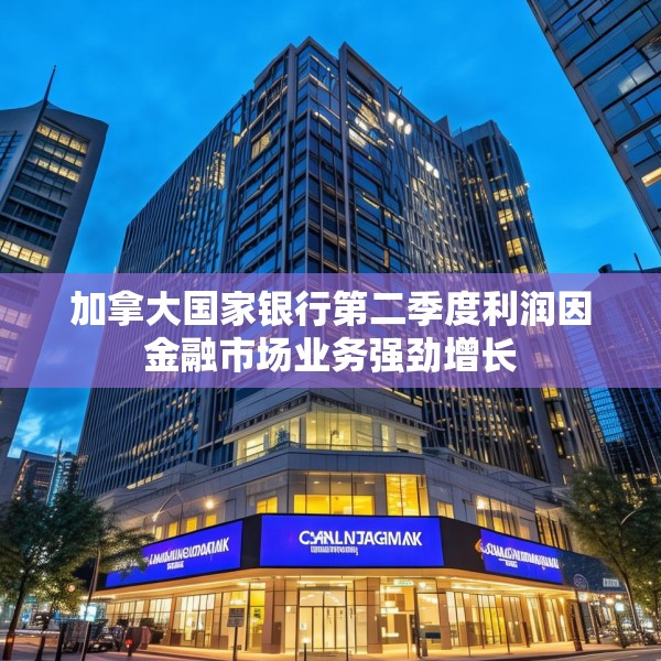 加拿大国家银行第二季度利润因金融市场业务强劲增长