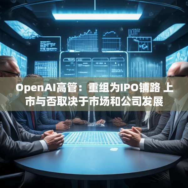 OpenAI高管：重组为IPO铺路 上市与否取决于市场和公司发展