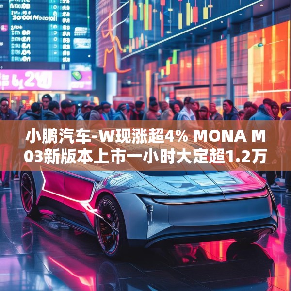 小鹏汽车-W现涨超4% MONA M03新版本上市一小时大定超1.2万辆