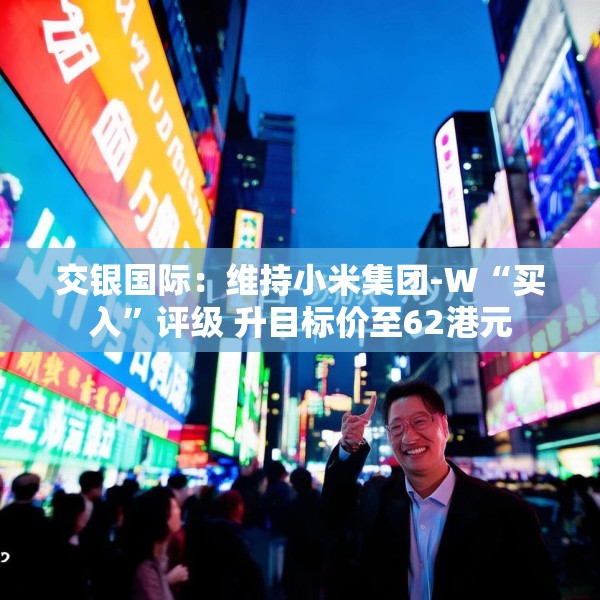 交银国际：维持小米集团-W“买入”评级 升目标价至62港元
