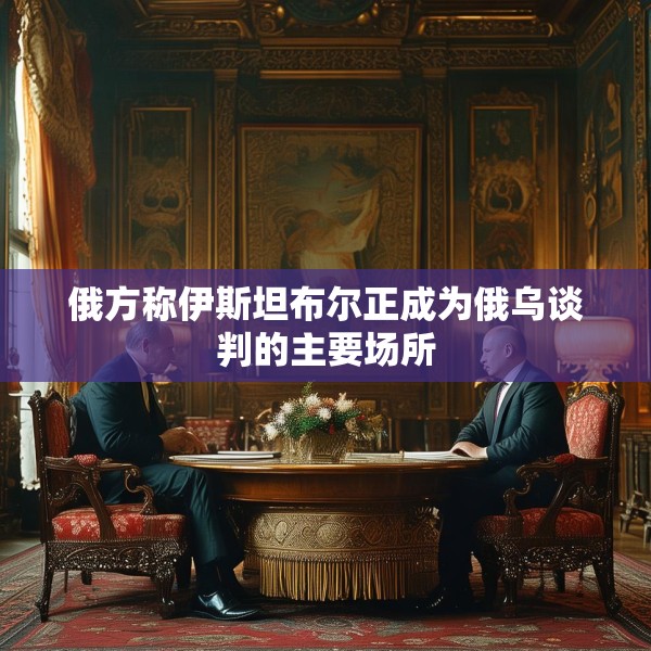 俄方称伊斯坦布尔正成为俄乌谈判的主要场所