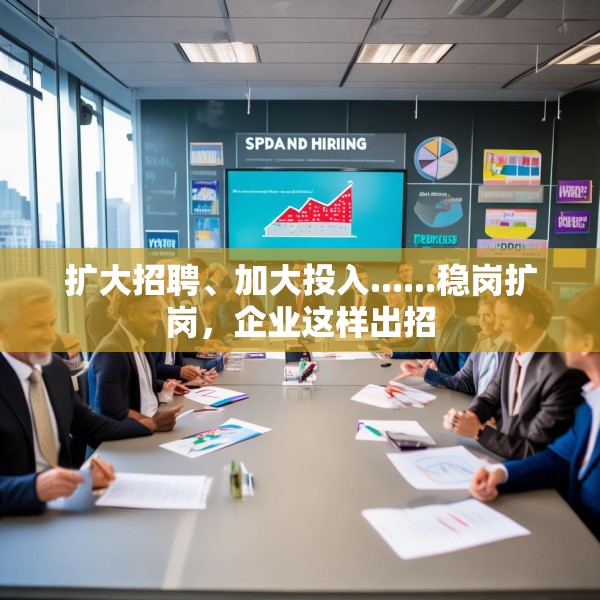 扩大招聘、加大投入......稳岗扩岗，企业这样出招