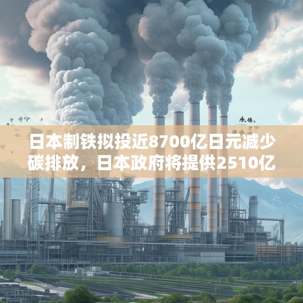 日本制铁拟投近8700亿日元减少碳排放，日本政府将提供2510亿日元补贴