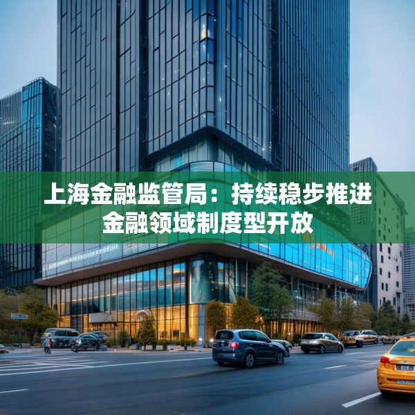 上海金融监管局：持续稳步推进金融领域制度型开放