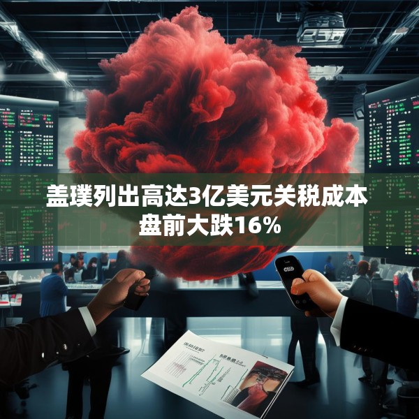 盖璞列出高达3亿美元关税成本 盘前大跌16%