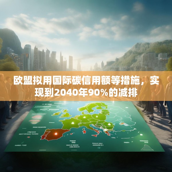 欧盟拟用国际碳信用额等措施，实现到2040年90%的减排