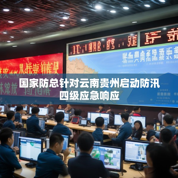 国家防总针对云南贵州启动防汛四级应急响应