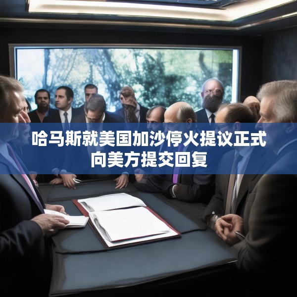 哈马斯就美国加沙停火提议正式向美方提交回复