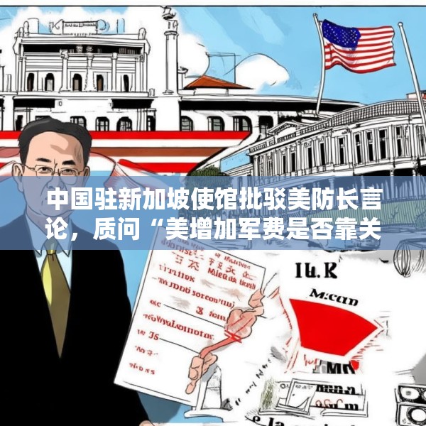 中国驻新加坡使馆批驳美防长言论，质问“美增加军费是否靠关税埋单”？