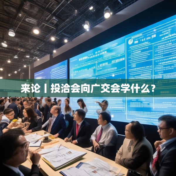 来论丨投洽会向广交会学什么？