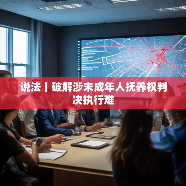说法丨破解涉未成年人抚养权判决执行难