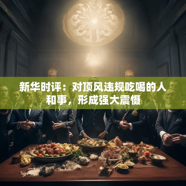 新华时评：对顶风违规吃喝的人和事，形成强大震慑