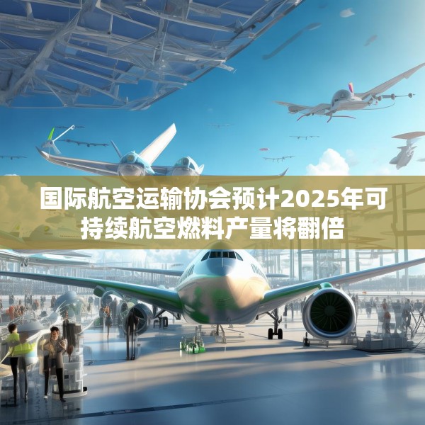国际航空运输协会预计2025年可持续航空燃料产量将翻倍