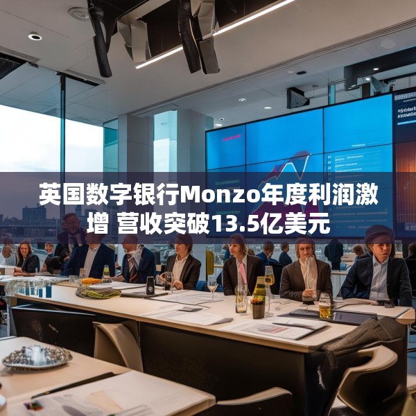 英国数字银行Monzo年度利润激增 营收突破13.5亿美元