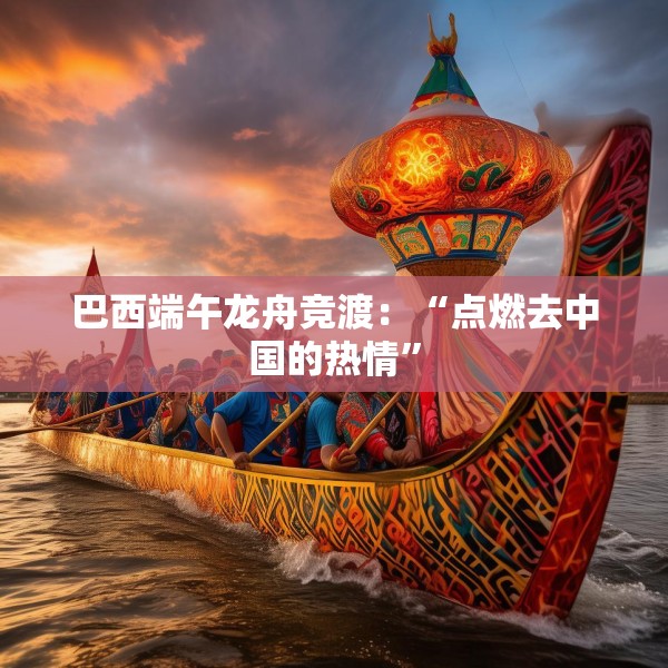 巴西端午龙舟竞渡：“点燃去中国的热情”