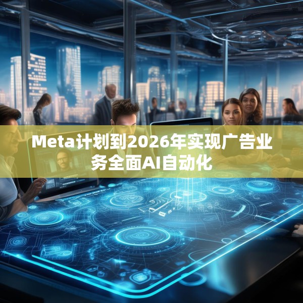 Meta计划到2026年实现广告业务全面AI自动化
