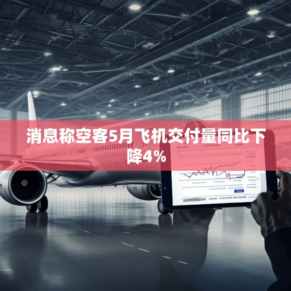 消息称空客5月飞机交付量同比下降4%