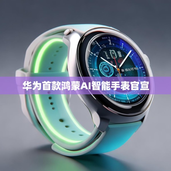 华为首款鸿蒙AI智能手表官宣