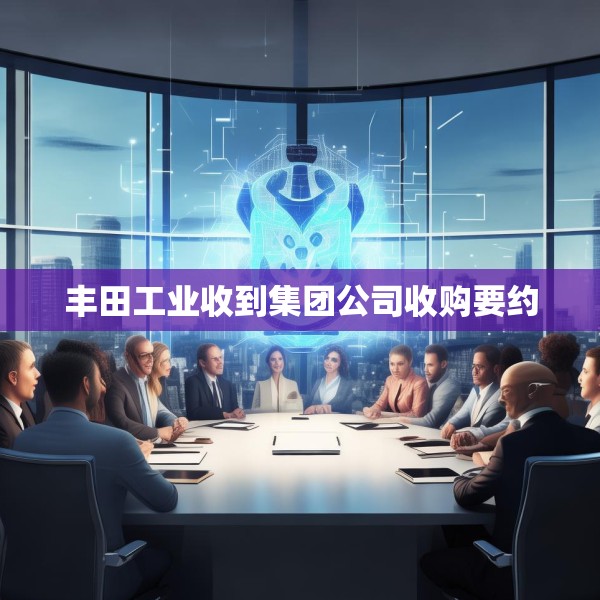 丰田工业收到集团公司收购要约