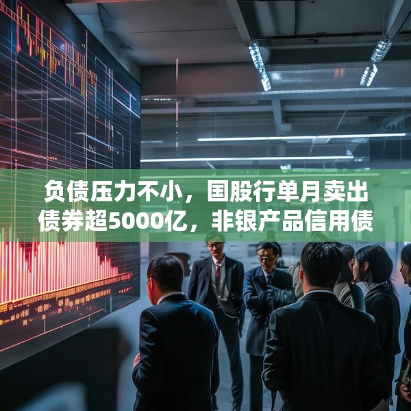 负债压力不小，国股行单月卖出债券超5000亿，非银产品信用债“抢筹”亦放缓