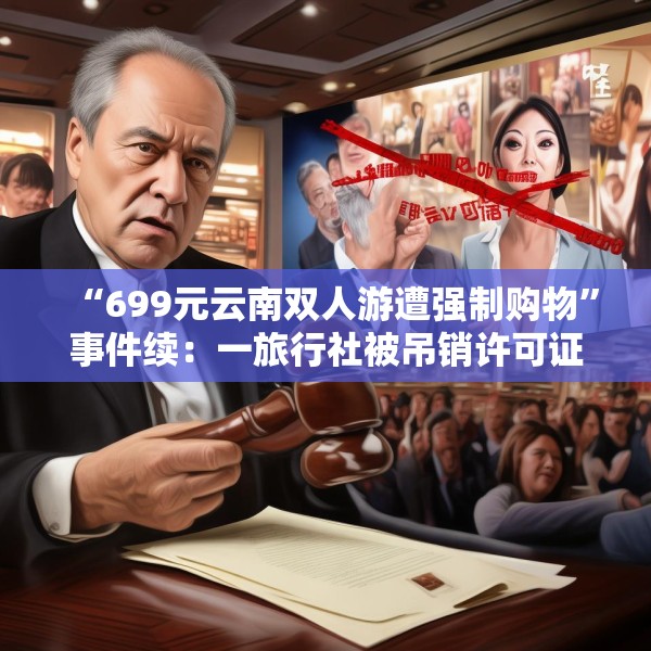 “699元云南双人游遭强制购物”事件续：一旅行社被吊销许可证