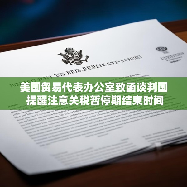 美国贸易代表办公室致函谈判国 提醒注意关税暂停期结束时间