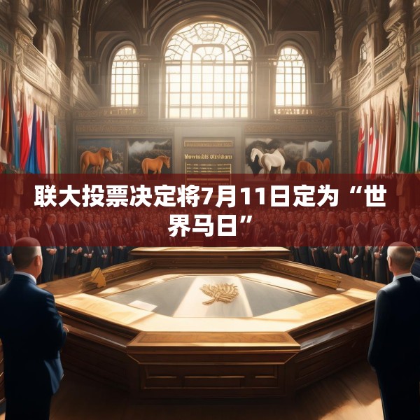 联大投票决定将7月11日定为“世界马日”