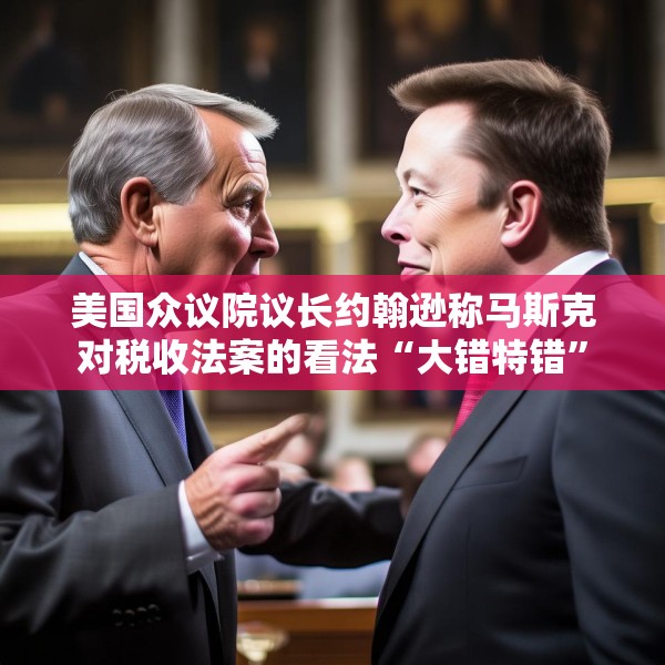 美国众议院议长约翰逊称马斯克对税收法案的看法“大错特错”