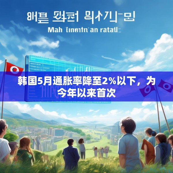 韩国5月通胀率降至2%以下，为今年以来首次