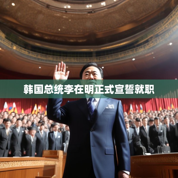 韩国总统李在明正式宣誓就职