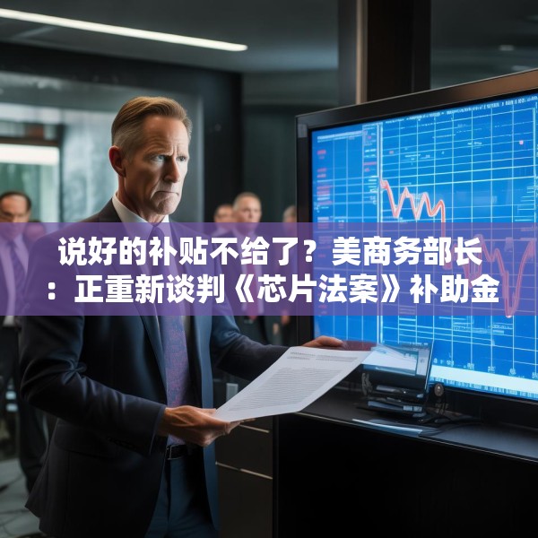 说好的补贴不给了？美商务部长：正重新谈判《芯片法案》补助金