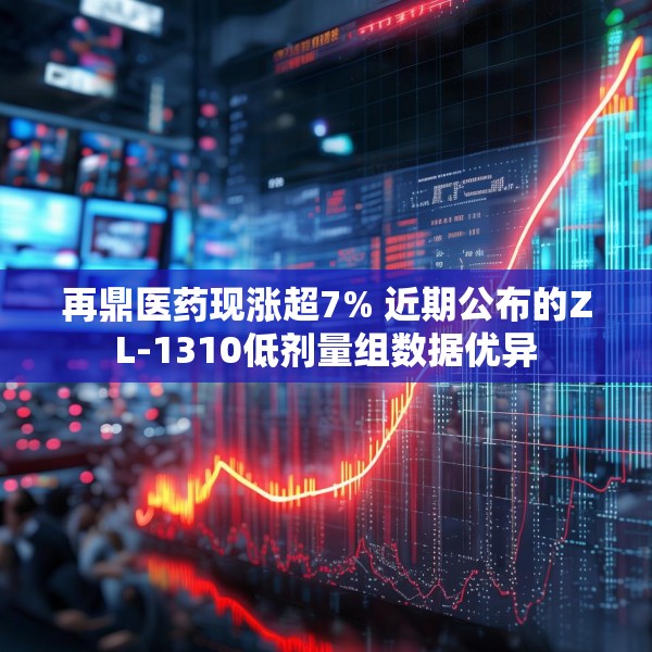 再鼎医药现涨超7% 近期公布的ZL-1310低剂量组数据优异