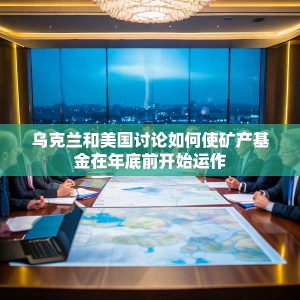 乌克兰和美国讨论如何使矿产基金在年底前开始运作