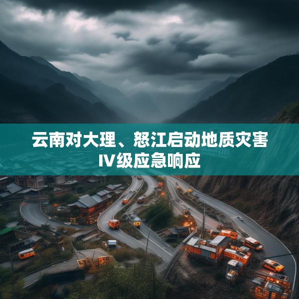 云南对大理、怒江启动地质灾害Ⅳ级应急响应