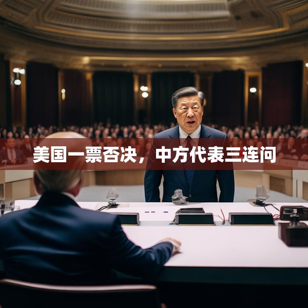 美国一票否决，中方代表三连问