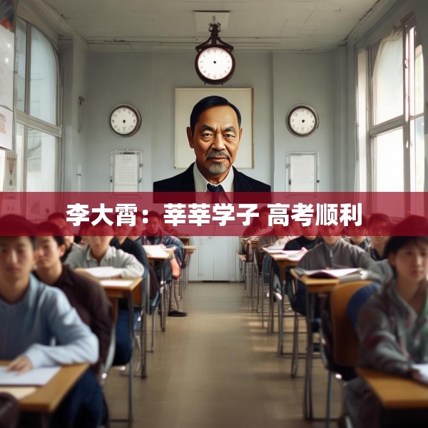 李大霄：莘莘学子 高考顺利