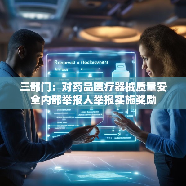三部门：对药品医疗器械质量安全内部举报人举报实施奖励