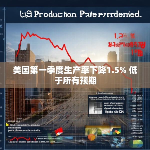 美国第一季度生产率下降1.5% 低于所有预期