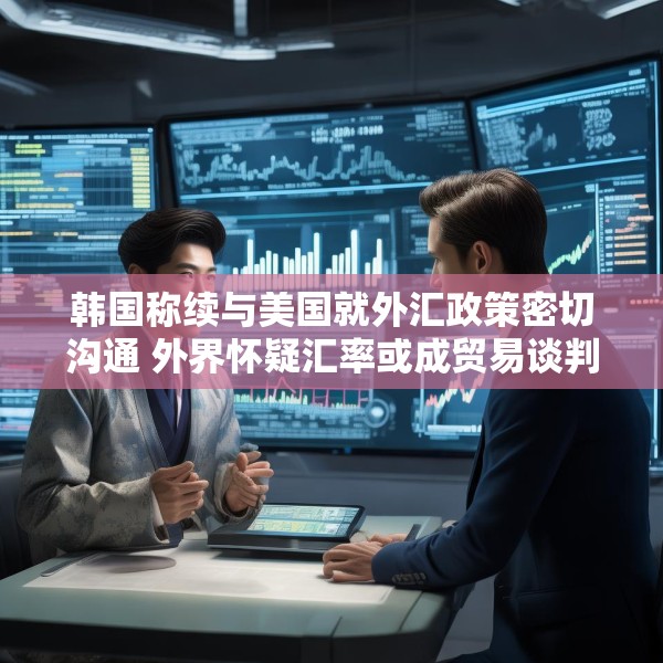 韩国称续与美国就外汇政策密切沟通 外界怀疑汇率或成贸易谈判主题