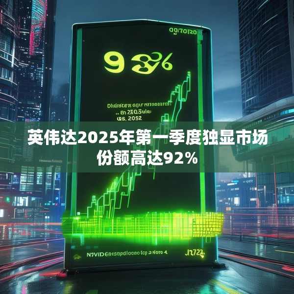 英伟达2025年第一季度独显市场份额高达92%