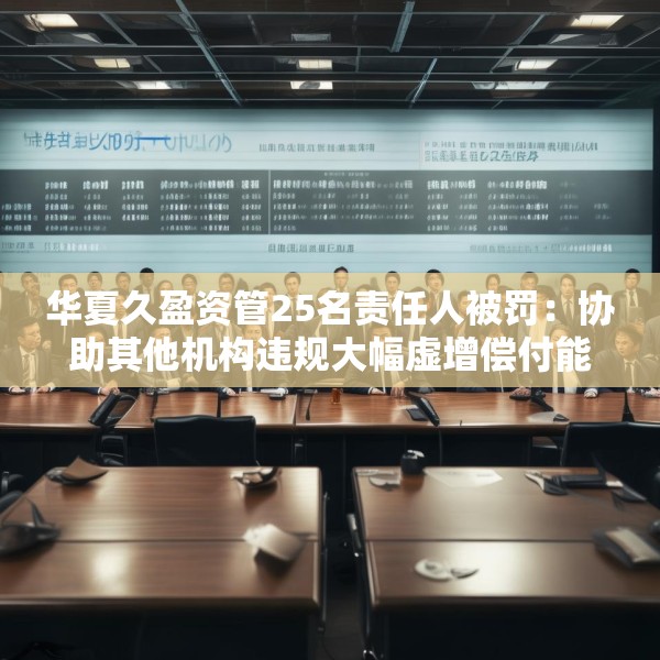 华夏久盈资管25名责任人被罚：协助其他机构违规大幅虚增偿付能力等