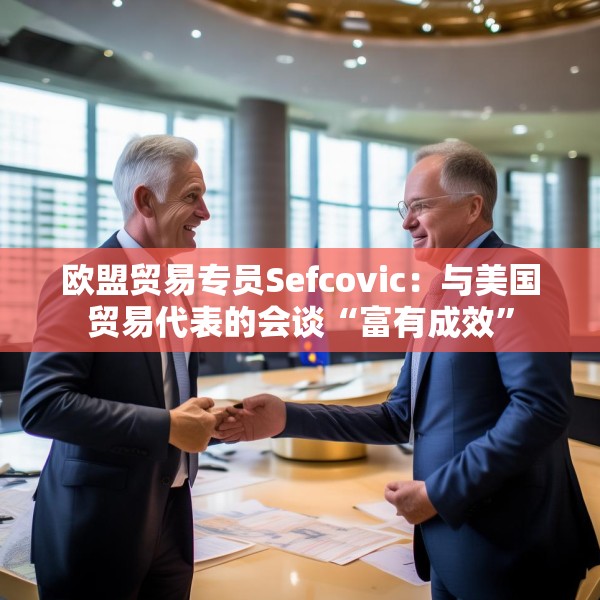 欧盟贸易专员Sefcovic：与美国贸易代表的会谈“富有成效”